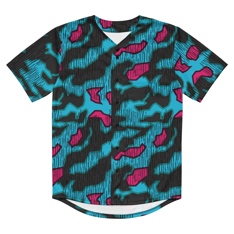 Splittermuster Miami Urban CAMO Unisex Baseball Jersey