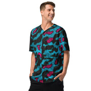 Splittermuster Miami Urban CAMO Unisex Baseball Jersey
