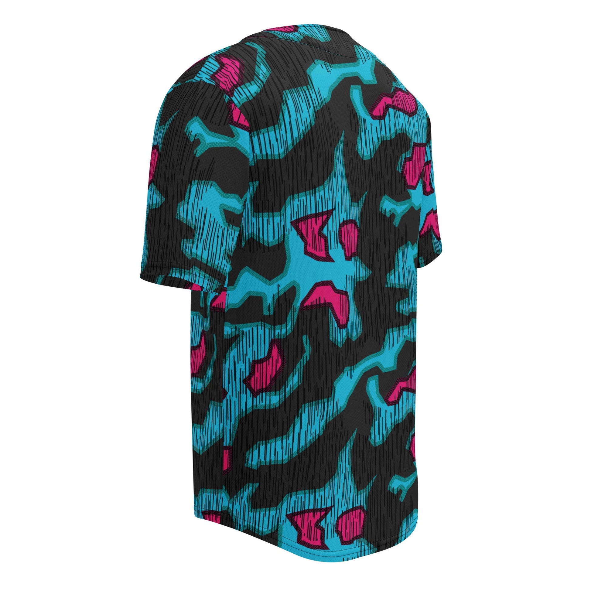 German Splittermuster Miami Urban CAMO baseball jersey - Baseball Jerseys