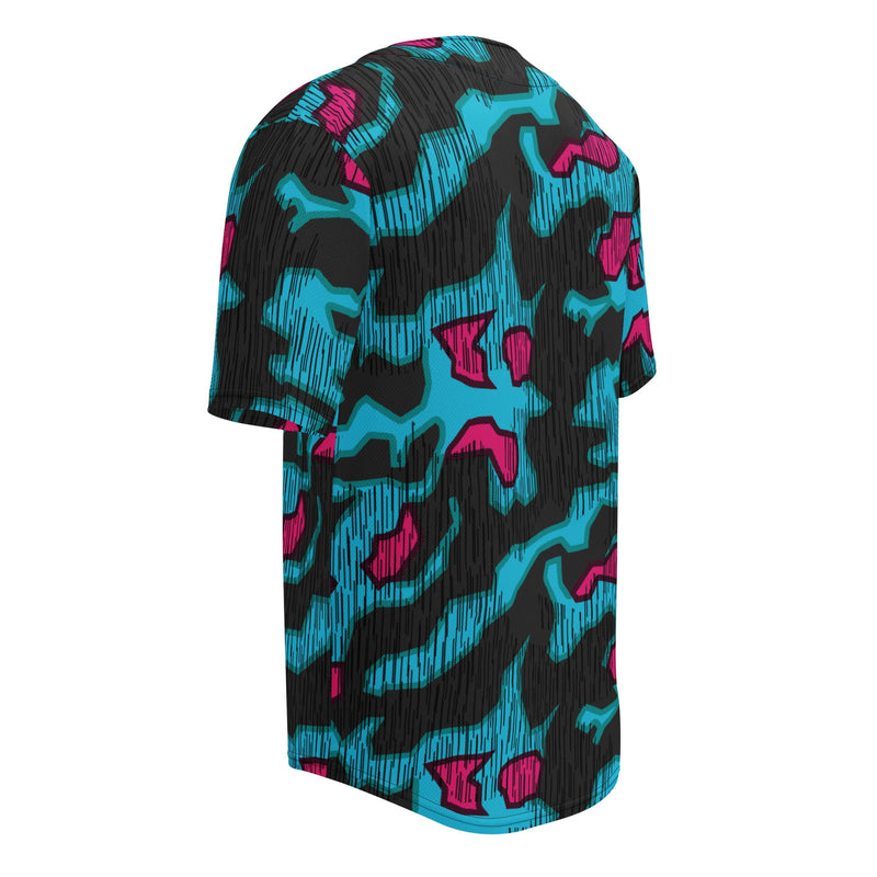 Splittermuster Miami Urban CAMO Unisex Baseball Jersey