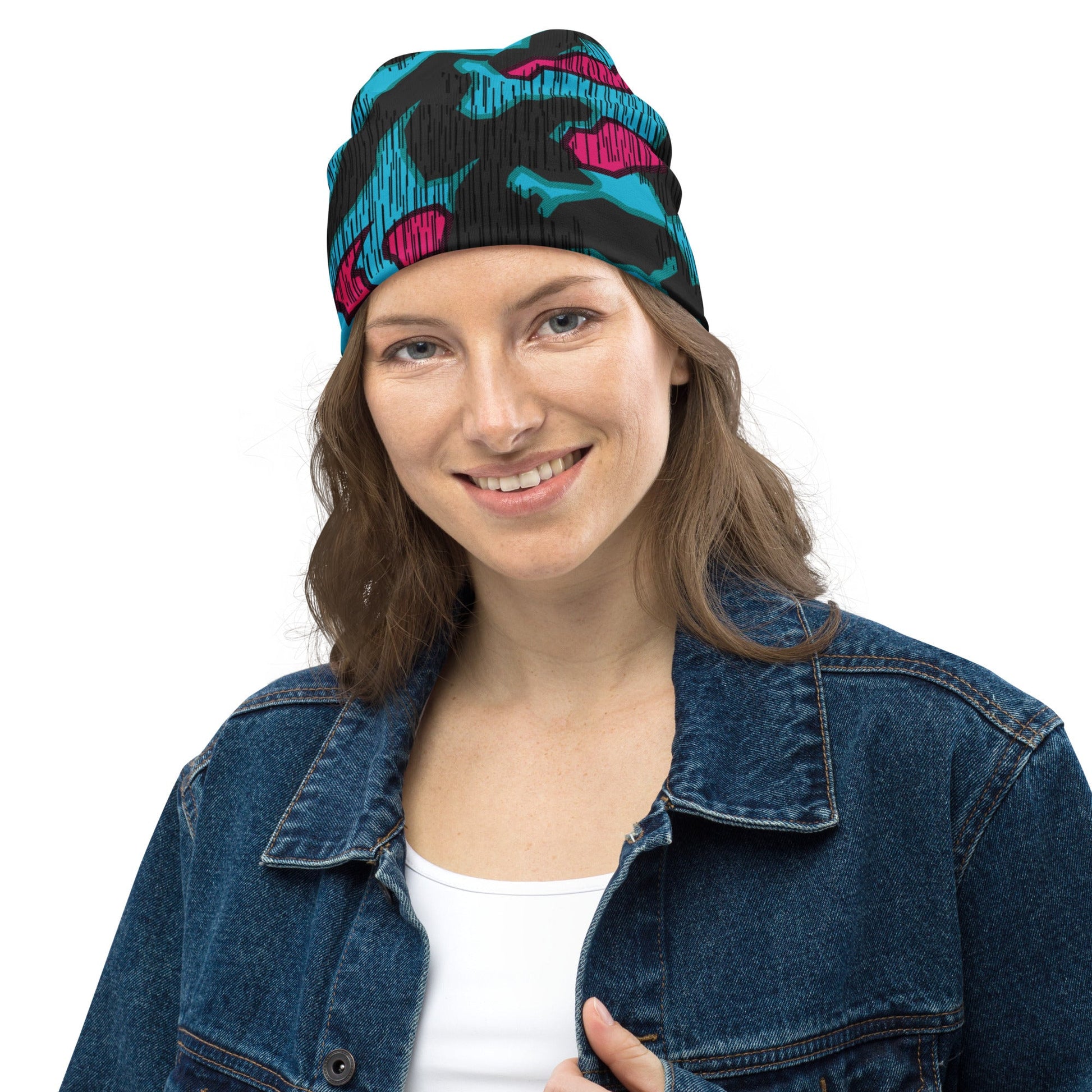 German Splittermuster Miami Urban CAMO Beanie - Beanies