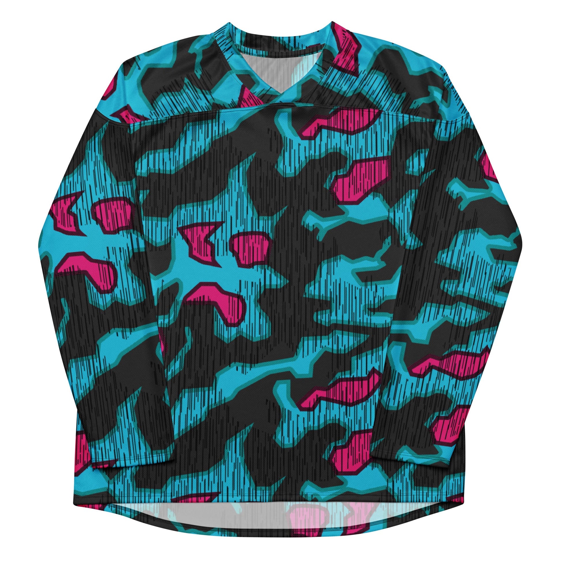German Splittermuster Miami Urban CAMO Unisex Hockey Fan Jersey