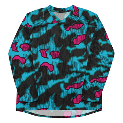 German Splittermuster Miami Urban CAMO Unisex Hockey Fan Jersey
