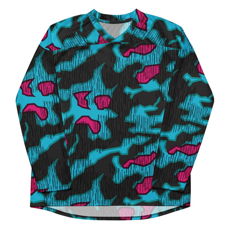 Splittermuster Miami Urban CAMO Unisex Hockey Fan Jersey