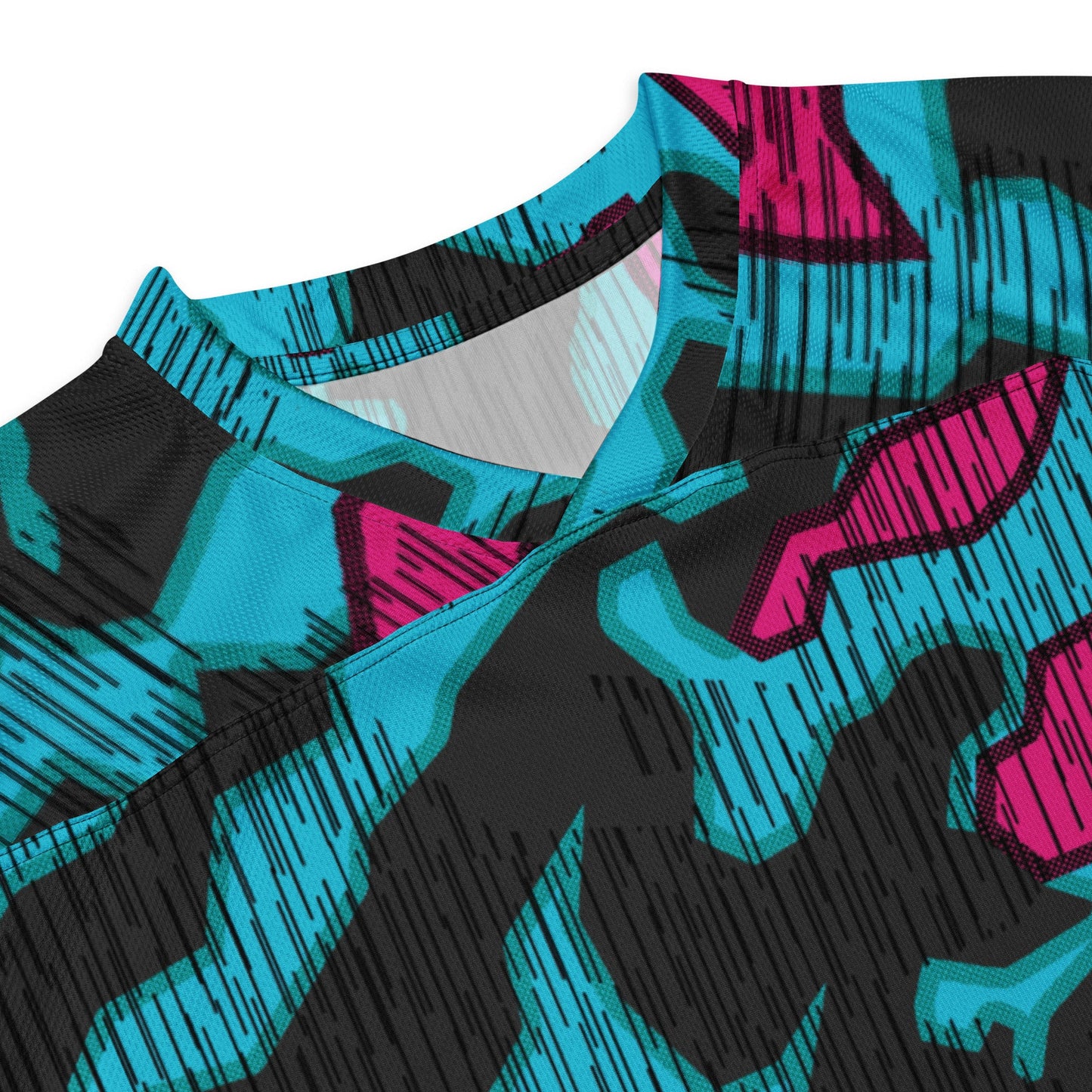 German Splittermuster Miami Urban CAMO Unisex Hockey Fan Jersey