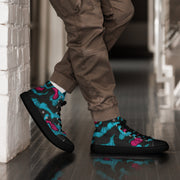 Splittermuster Miami Urban CAMO Mens High-Top Canvas Shoes - 5