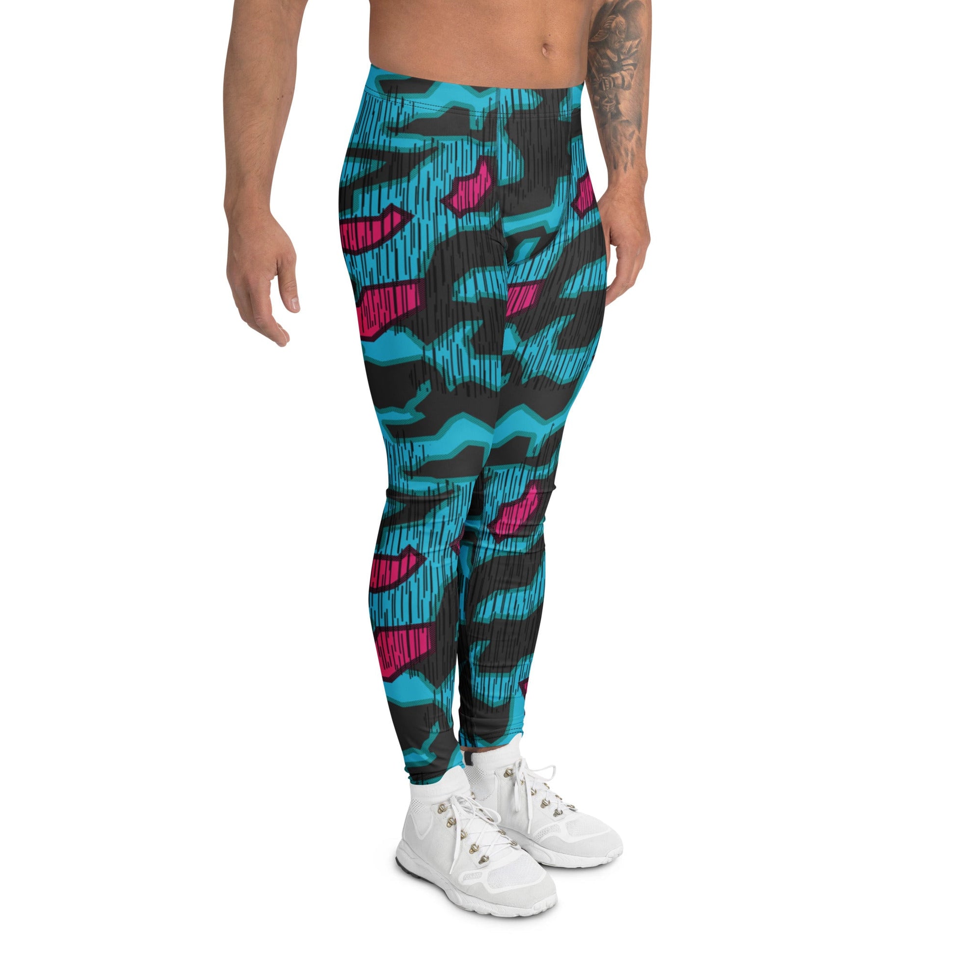 German Splittermuster Miami Urban CAMO Mens Leggings