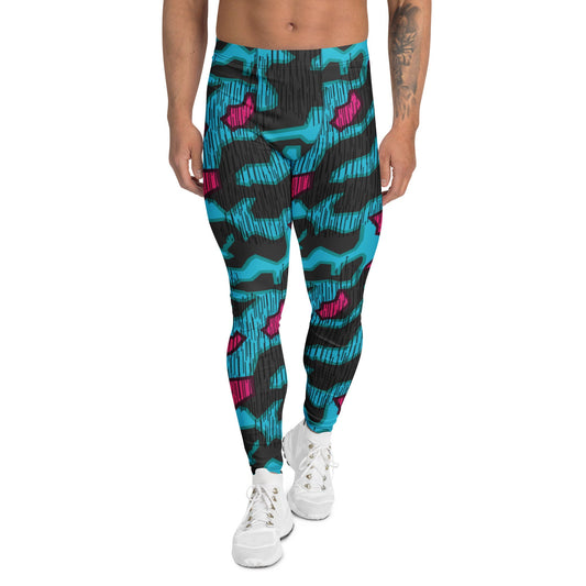 German Splittermuster Miami Urban CAMO Mens Leggings - XS