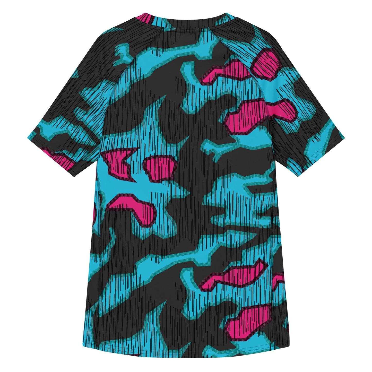 German Splittermuster Miami Urban CAMO Mens Short-Sleeve Rash Guard - Short-sleeve Guards