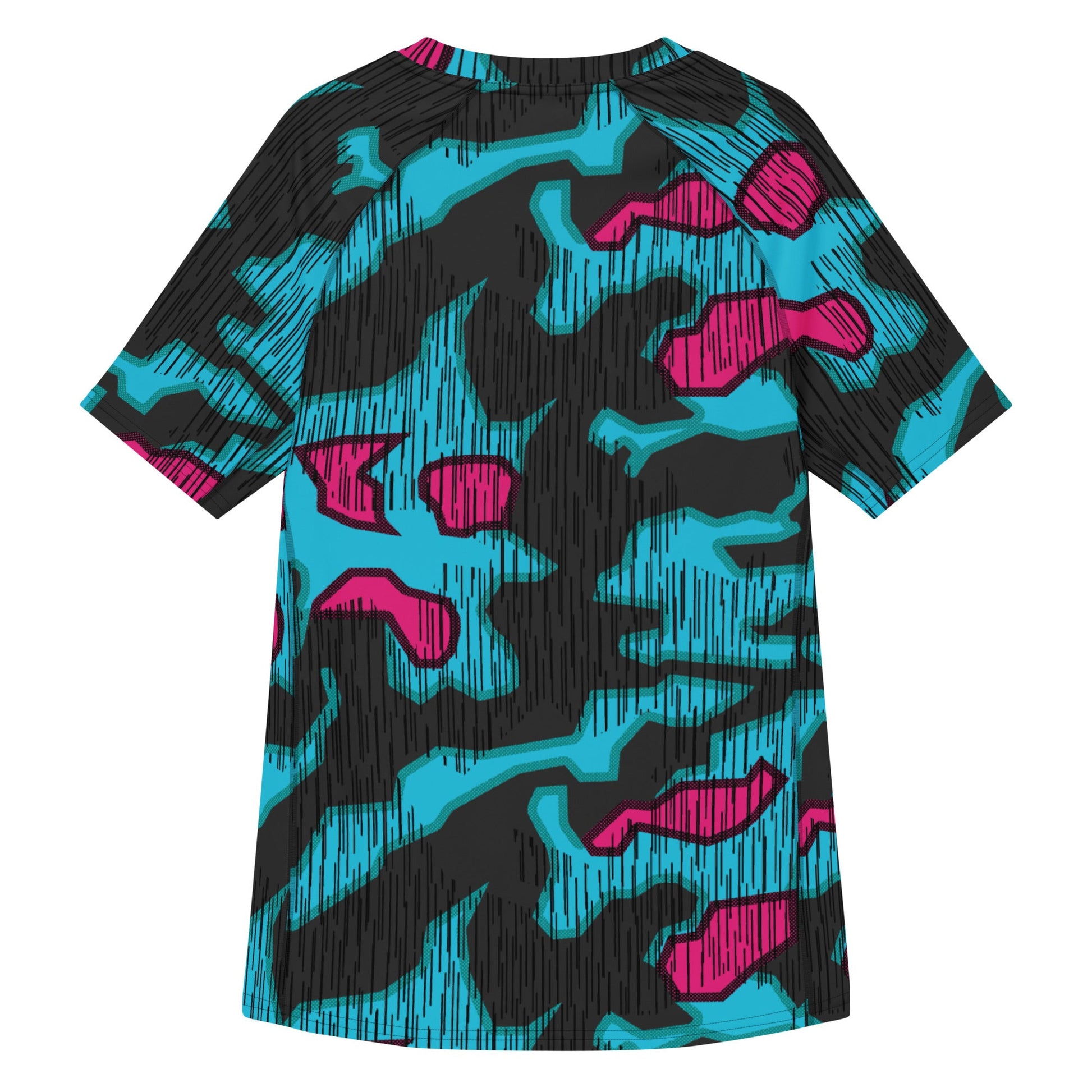 German Splittermuster Miami Urban CAMO Mens Short-Sleeve Rash Guard - Short-sleeve Guards