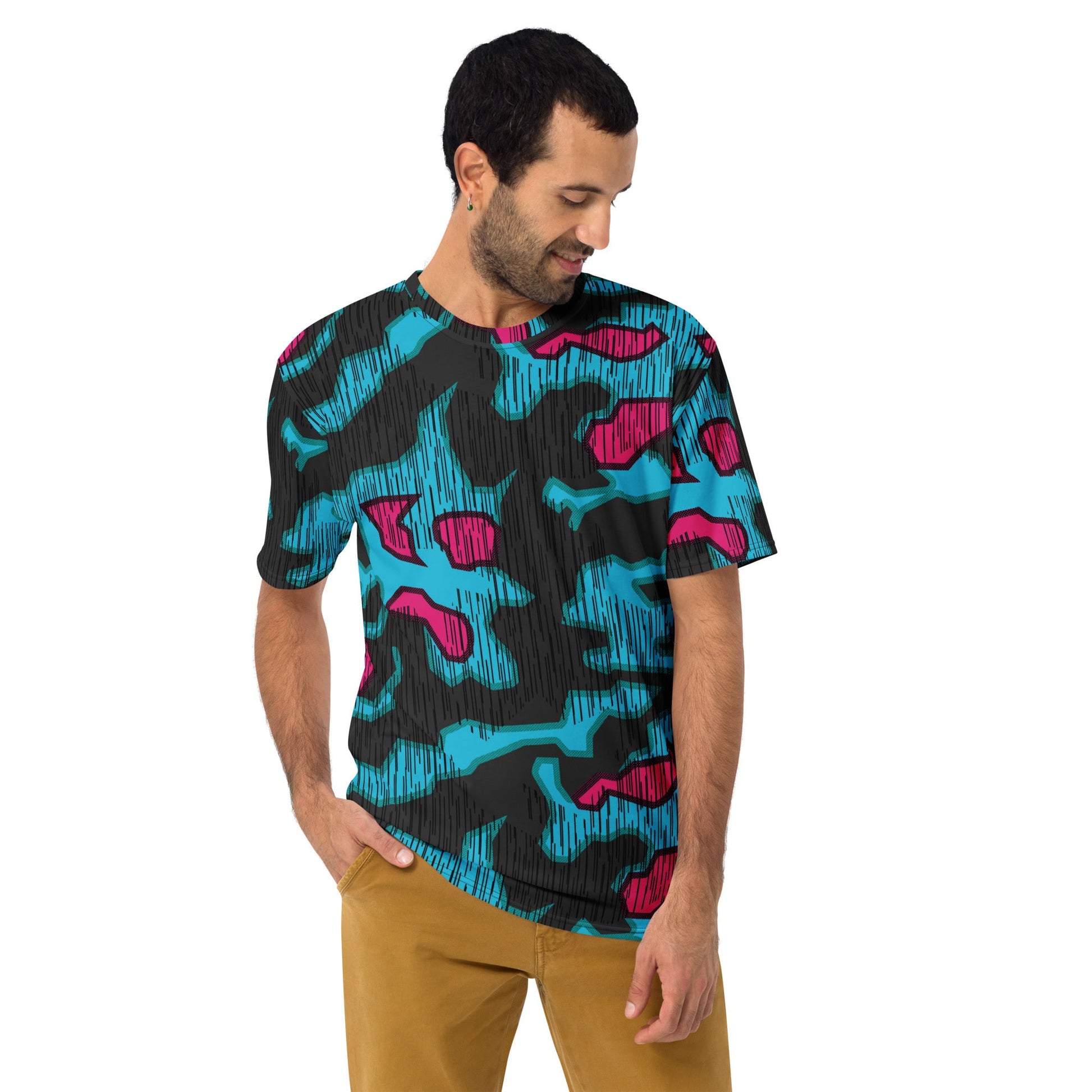 German Splittermuster Miami Urban CAMO Mens T-Shirt