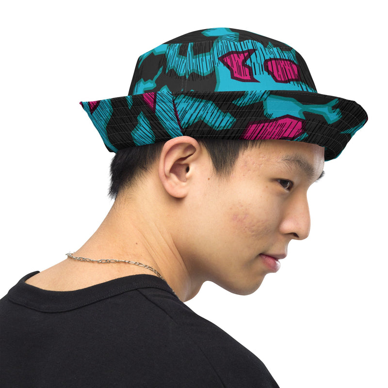 Splittermuster Miami Urban CAMO Reversible Bucket Hat