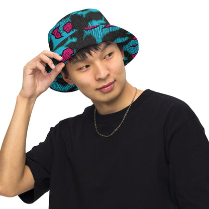 German Splittermuster Miami Urban CAMO Reversible bucket hat - Bucket Hats