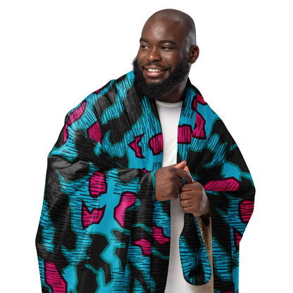 German Splittermuster Miami Urban CAMO Sherpa blanket - Blanket