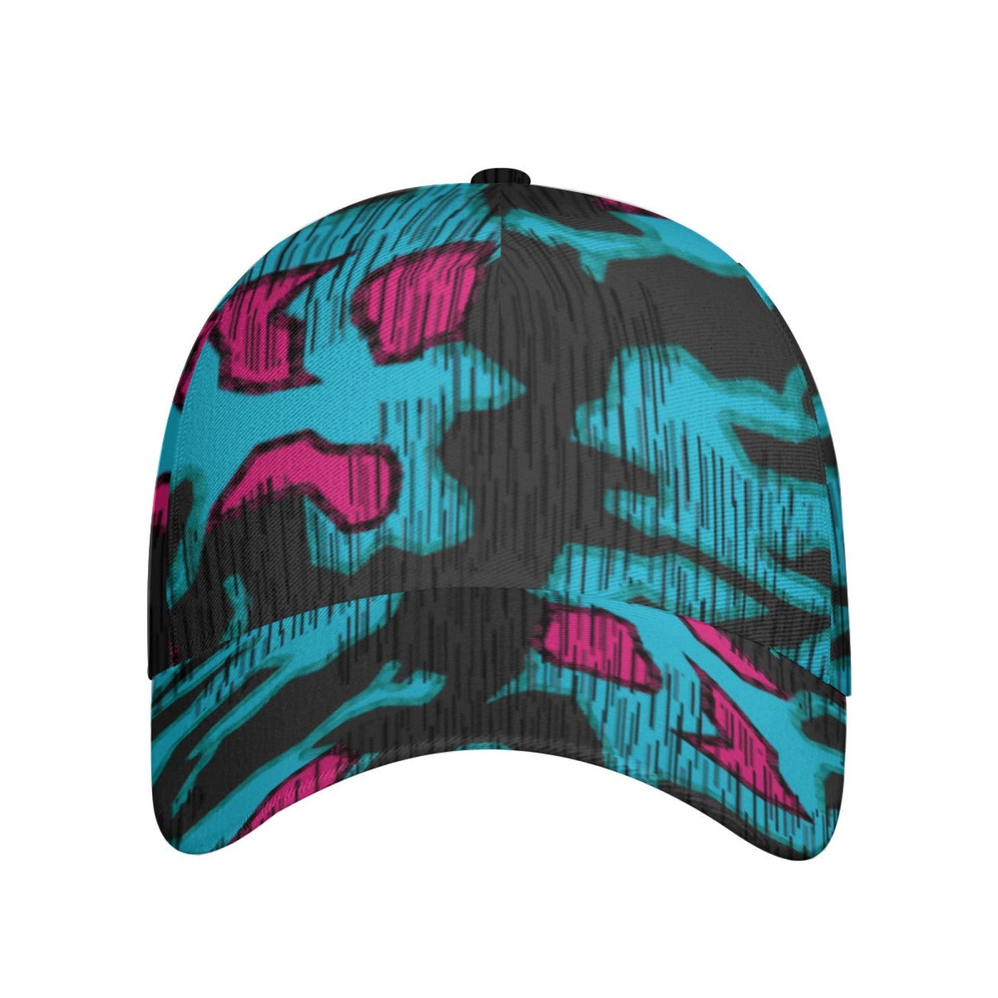 German Splittermuster Miami Urban CAMO Snapback Ball Cap - U / White