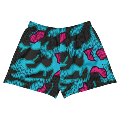German Splittermuster Miami Urban CAMO Unisex Athletic Shorts