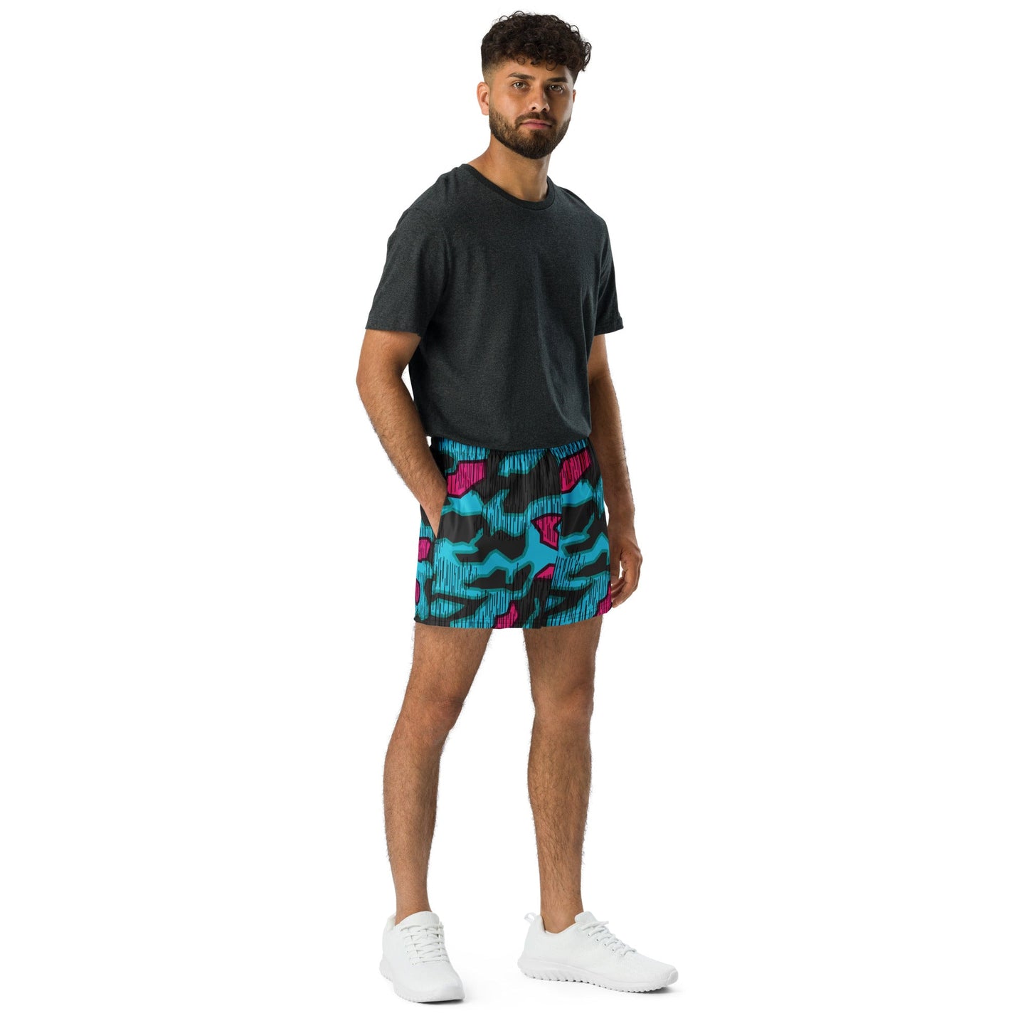 German Splittermuster Miami Urban CAMO Unisex Athletic Shorts