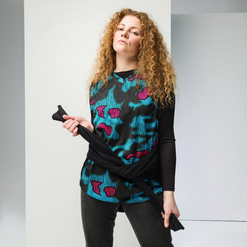 Splittermuster Miami Urban CAMO Unisex Basketball Jersey
