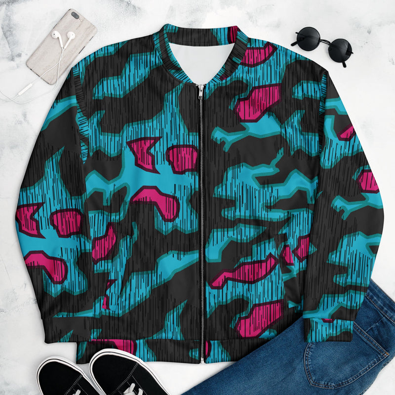 Splittermuster Miami Urban CAMO Unisex Bomber Jacket