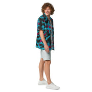Splittermuster Miami Urban CAMO Unisex Short-Sleeve Button Shirt