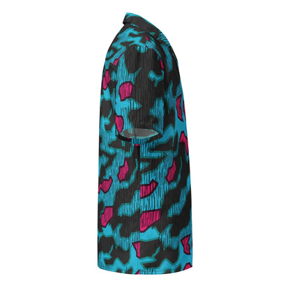 German Splittermuster Miami Urban CAMO Unisex button shirt - Button Shirts