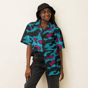 Splittermuster Miami Urban CAMO Unisex Short-Sleeve Button Shirt