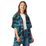 Splittermuster Miami Urban CAMO Unisex Short-Sleeve Button Shirt
