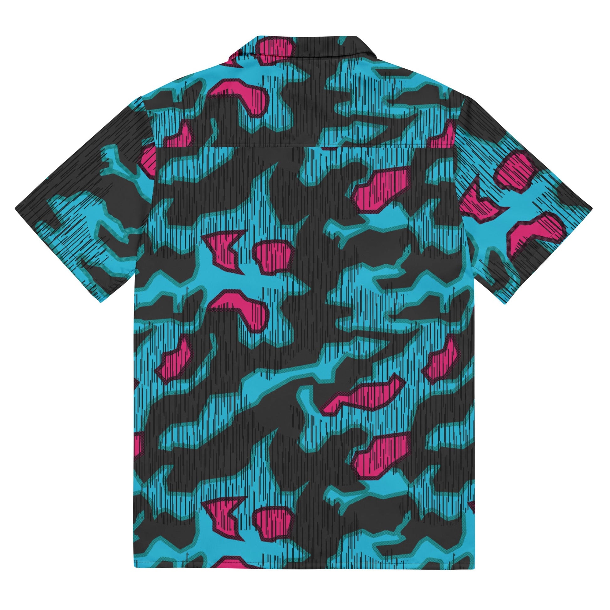 German Splittermuster Miami Urban CAMO Unisex button shirt - Button Shirts