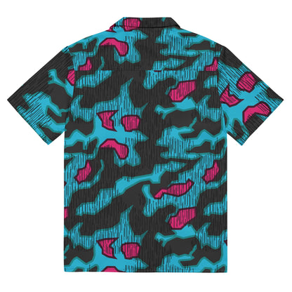 German Splittermuster Miami Urban CAMO Unisex button shirt - Button Shirts