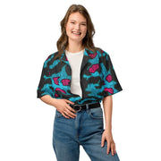 Splittermuster Miami Urban CAMO Unisex Short-Sleeve Button Shirt
