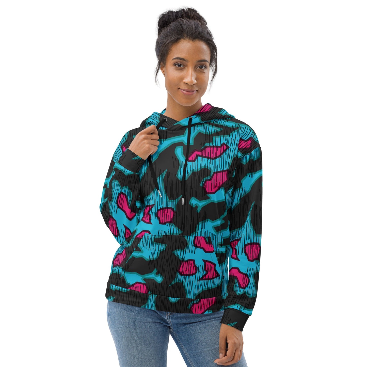 German Splittermuster Miami Urban CAMO Unisex Hoodie