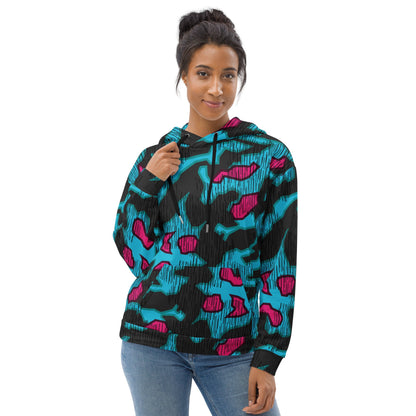 German Splittermuster Miami Urban CAMO Unisex Hoodie