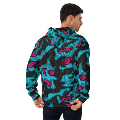 German Splittermuster Miami Urban CAMO Unisex Hoodie