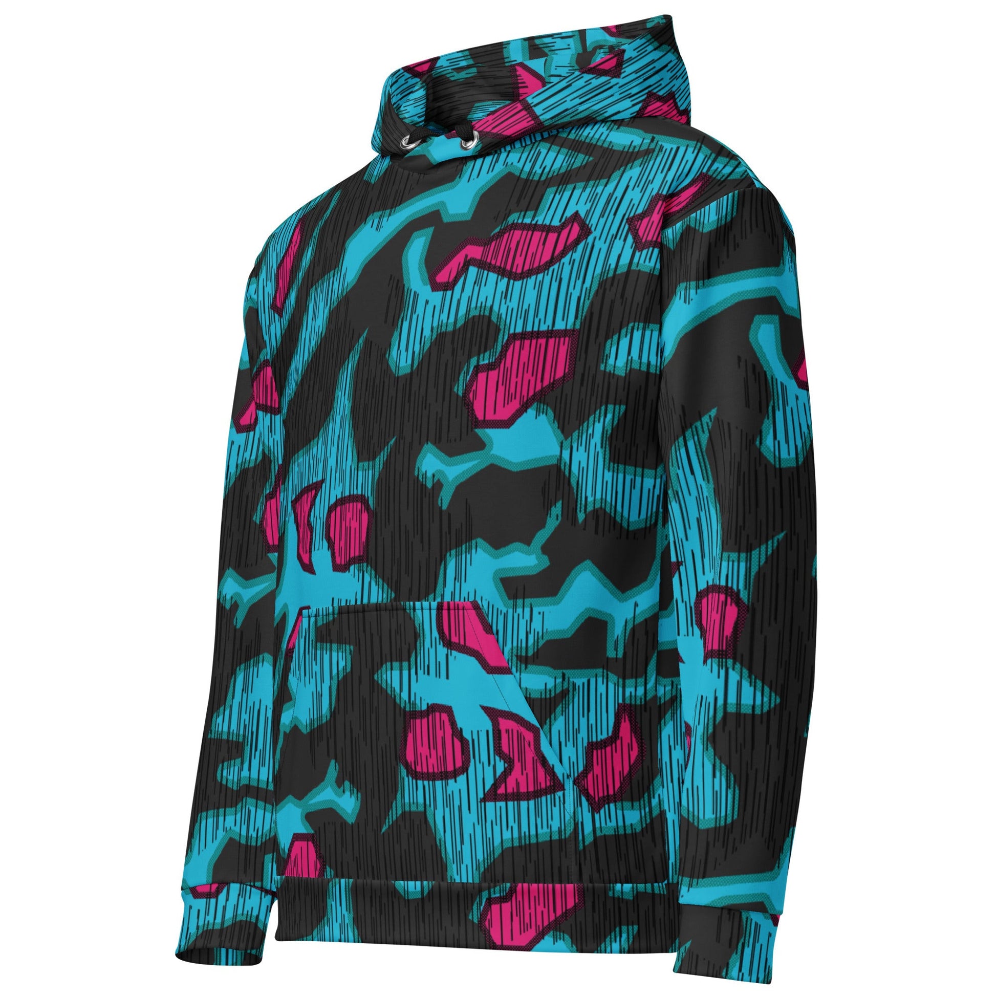 German Splittermuster Miami Urban CAMO Unisex Hoodie