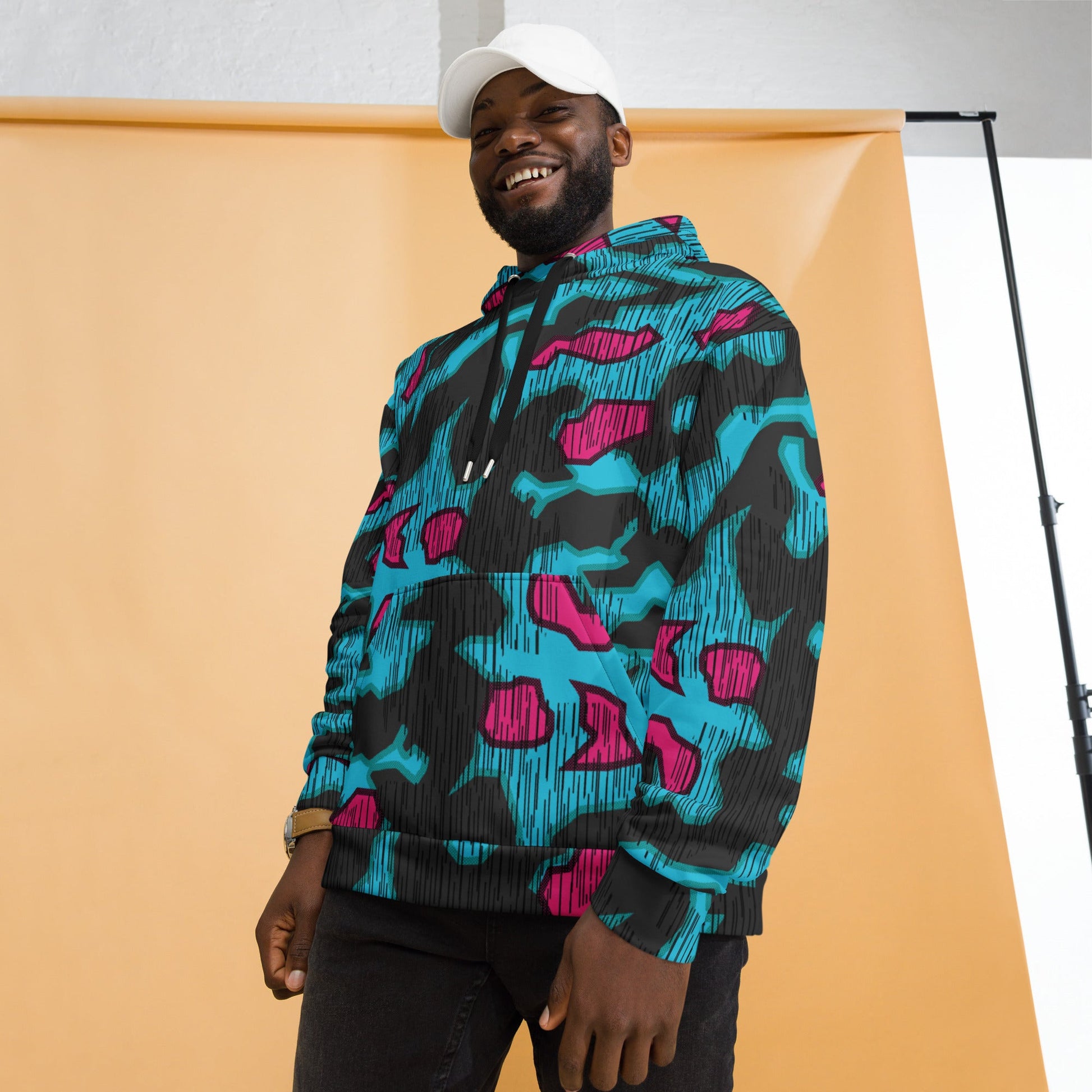 German Splittermuster Miami Urban CAMO Unisex Hoodie