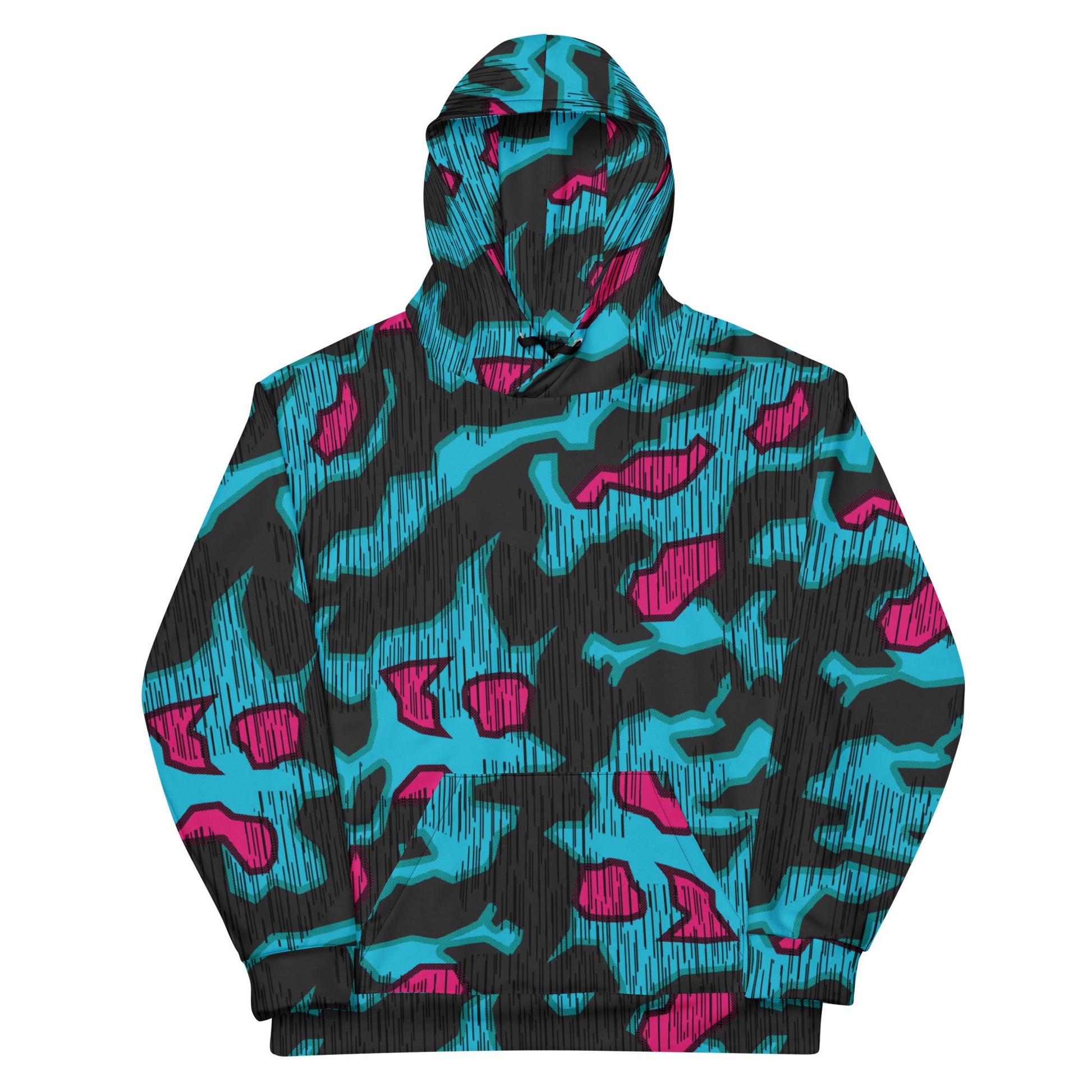 German Splittermuster Miami Urban CAMO Unisex Hoodie