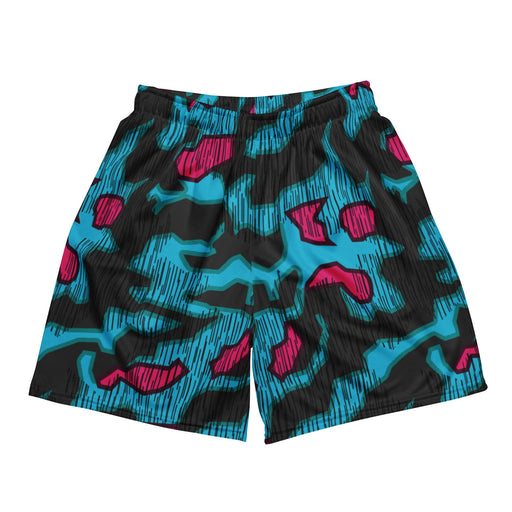Splittermuster Miami Urban CAMO Unisex Mesh Shorts - 2XS