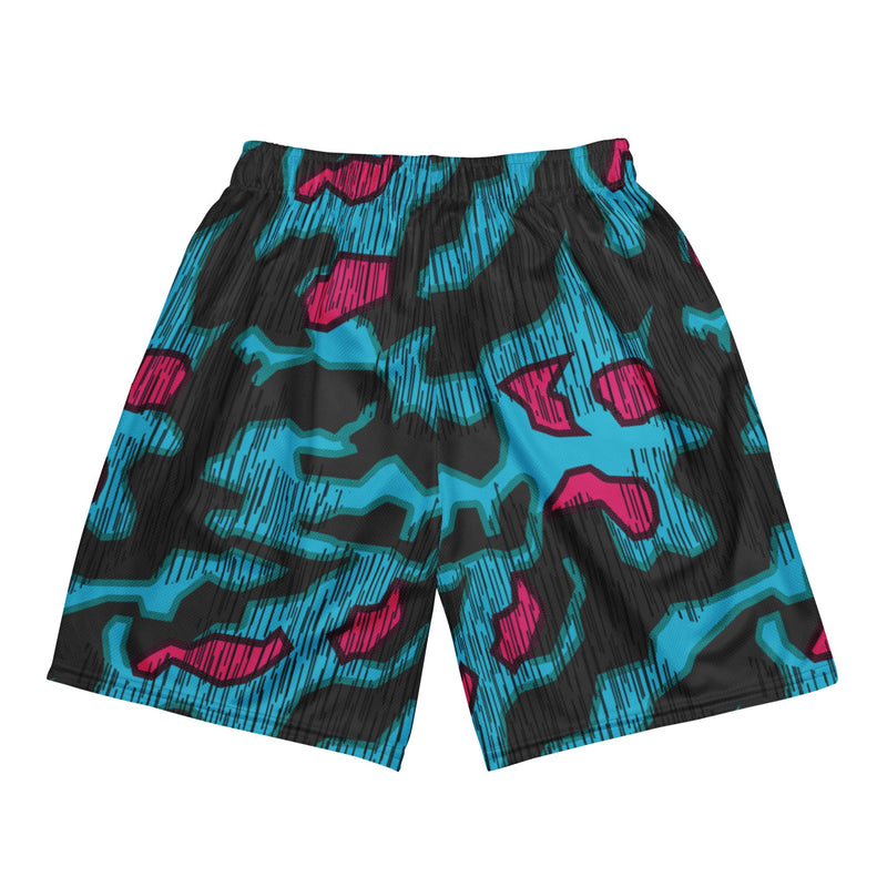 Splittermuster Miami Urban CAMO Unisex Mesh Shorts