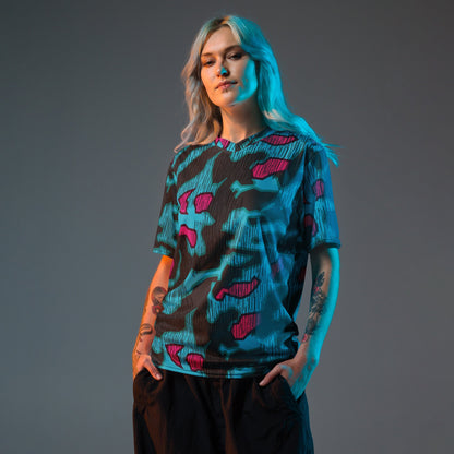 German Splittermuster Miami Urban CAMO Unisex Sports Jersey