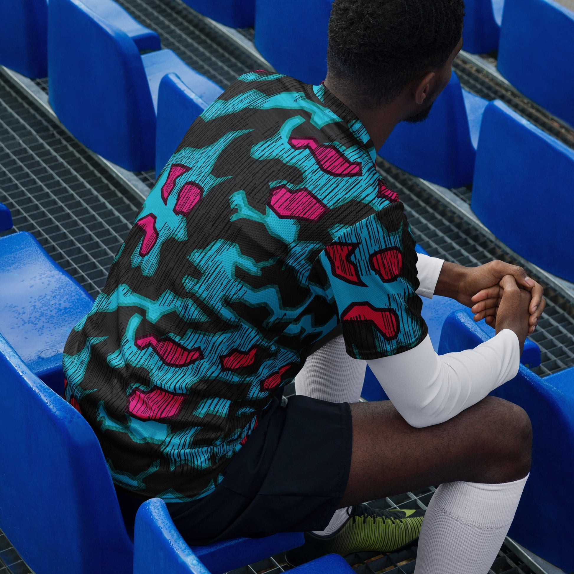 German Splittermuster Miami Urban CAMO Unisex Sports Jersey