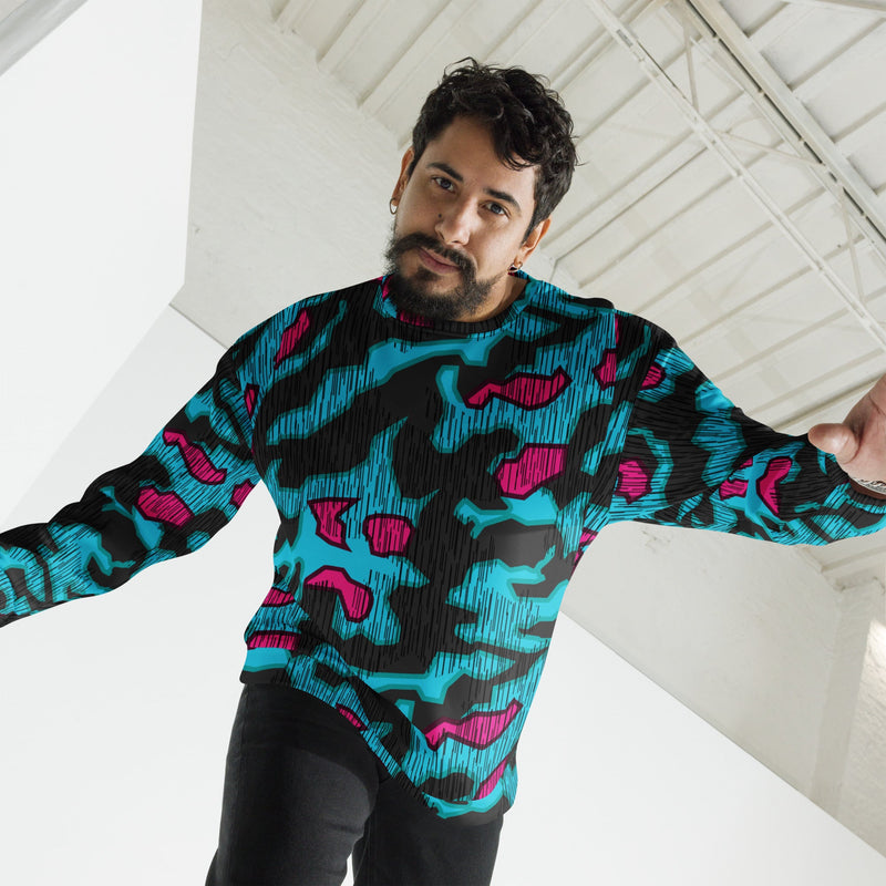 Splittermuster Miami Urban CAMO Unisex Sweatshirt