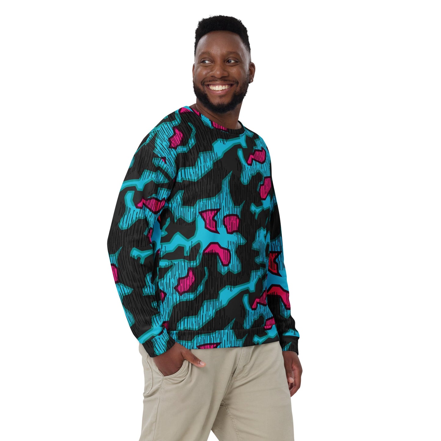 German Splittermuster Miami Urban CAMO Unisex Sweatshirt - Sweatshirts