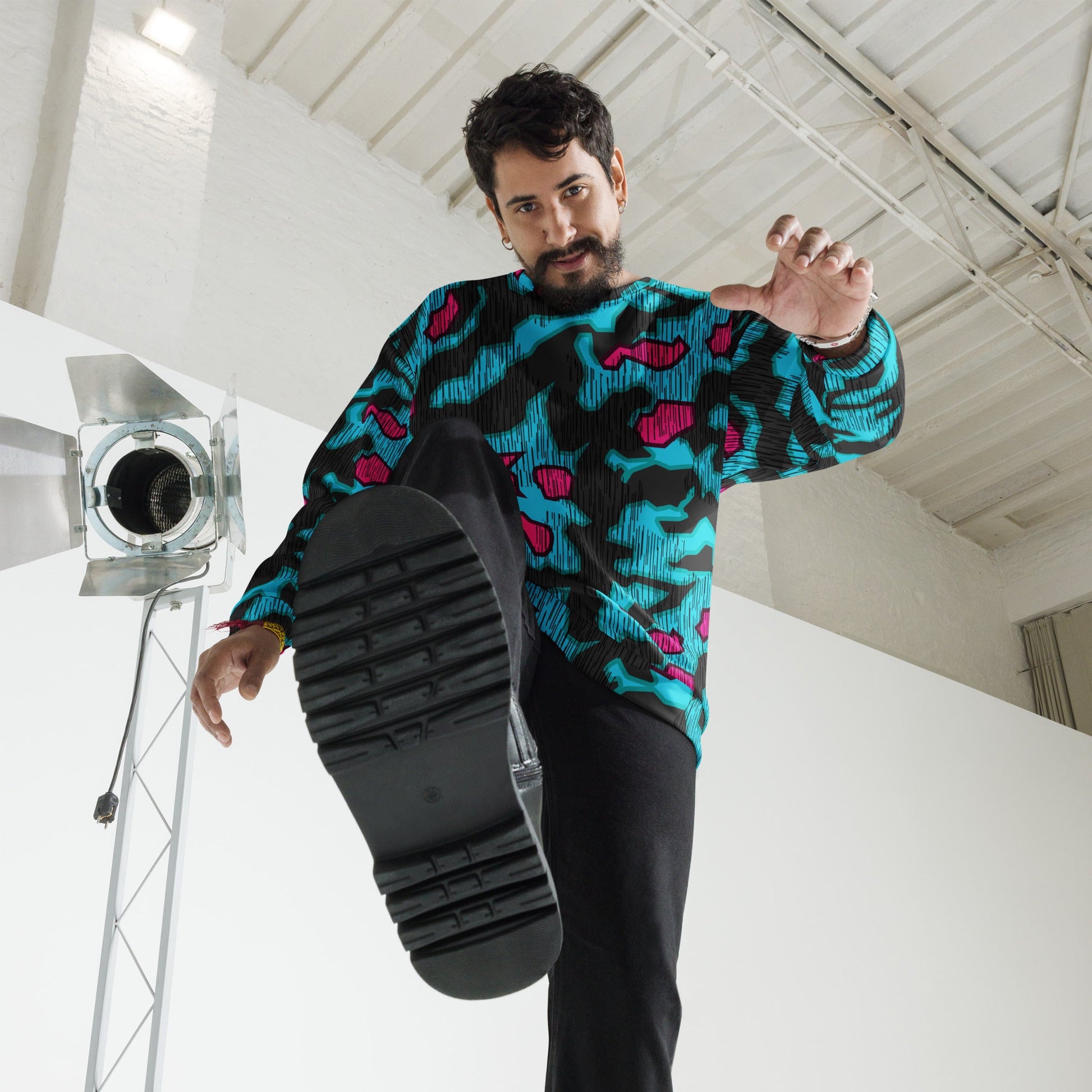 German Splittermuster Miami Urban CAMO Unisex Sweatshirt - Sweatshirts