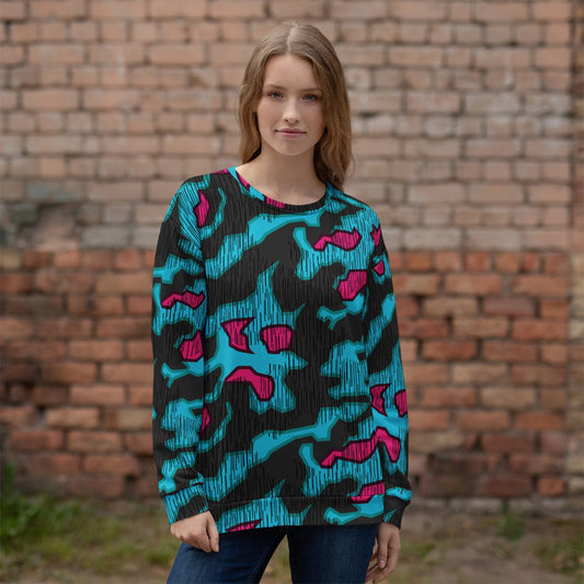 German Splittermuster Miami Urban CAMO Unisex Sweatshirt - Sweatshirts