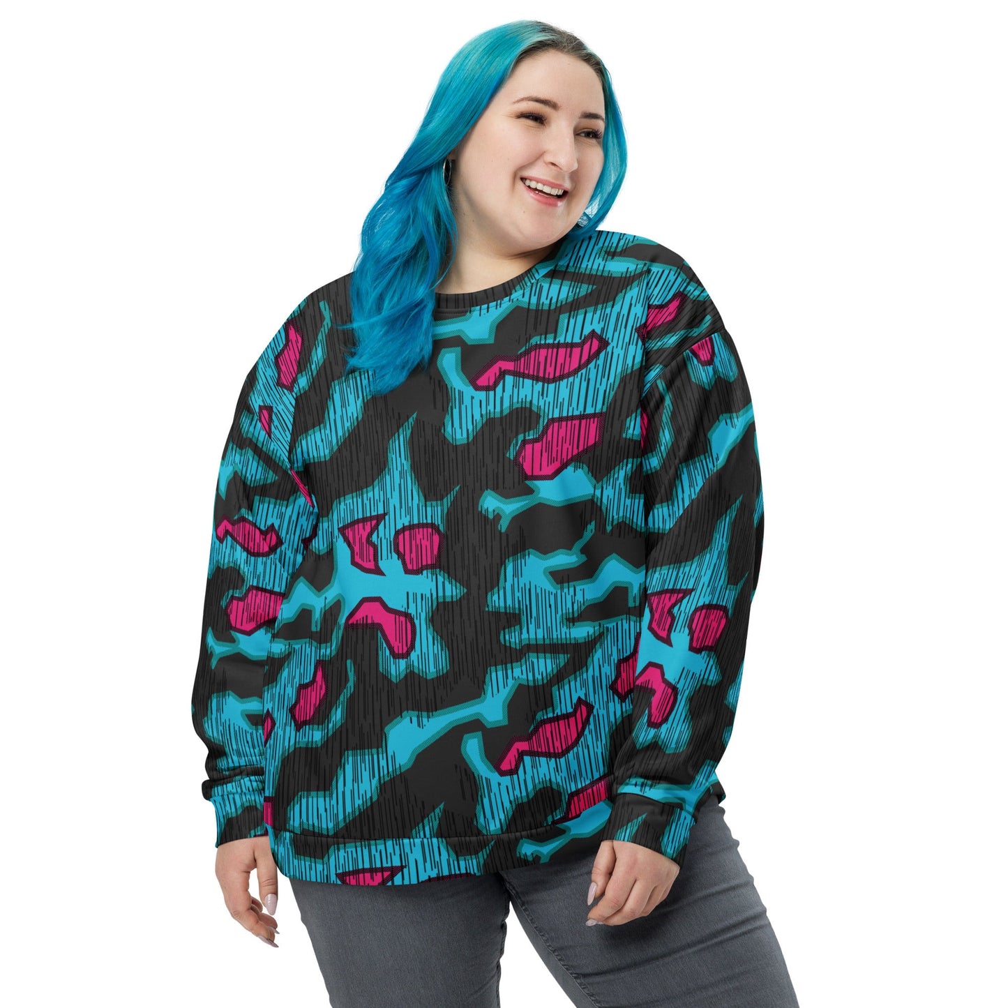 German Splittermuster Miami Urban CAMO Unisex Sweatshirt - Sweatshirts