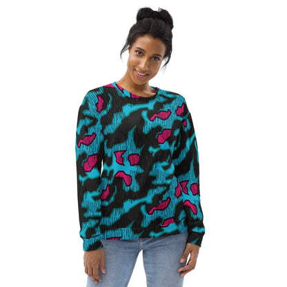 German Splittermuster Miami Urban CAMO Unisex Sweatshirt - Sweatshirts