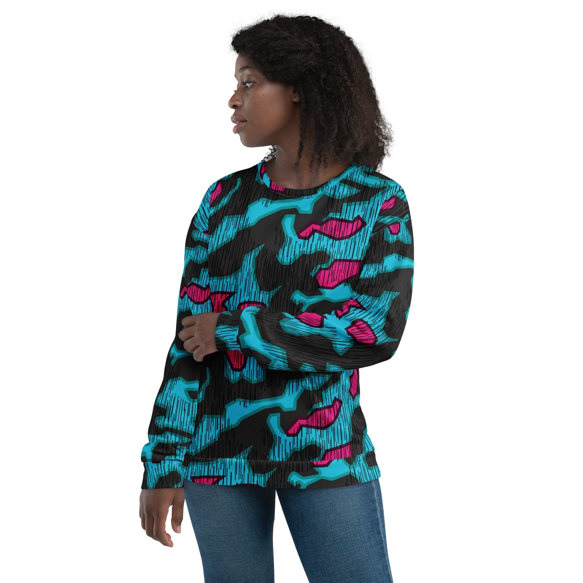 German Splittermuster Miami Urban CAMO Unisex Sweatshirt - Sweatshirts