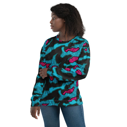 German Splittermuster Miami Urban CAMO Unisex Sweatshirt - Sweatshirts
