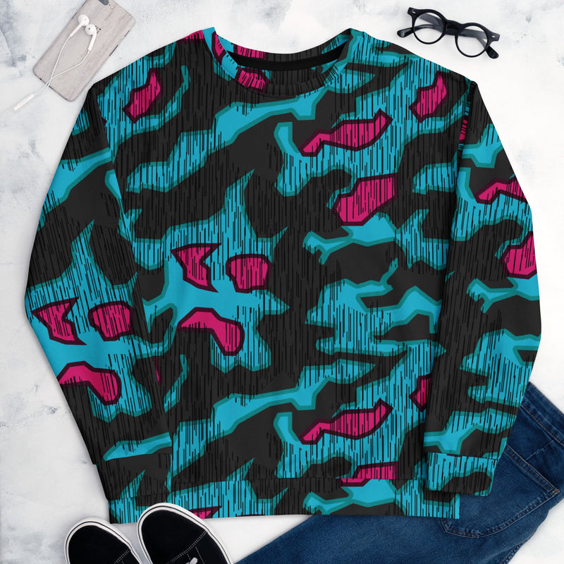 Splittermuster Miami Urban CAMO Unisex Sweatshirt