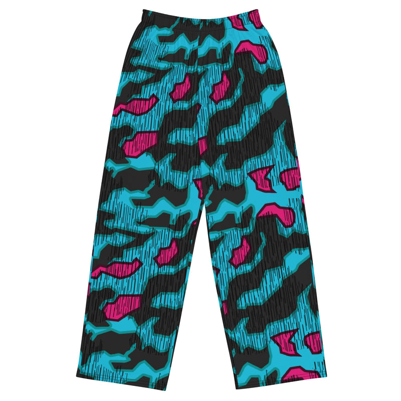 Splittermuster Miami Urban CAMO Unisex Wide-Leg Leisure Pants - 2XS